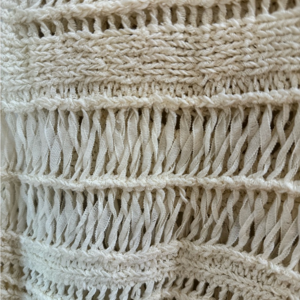 Cream Fringe Top - Picture 4 of 5